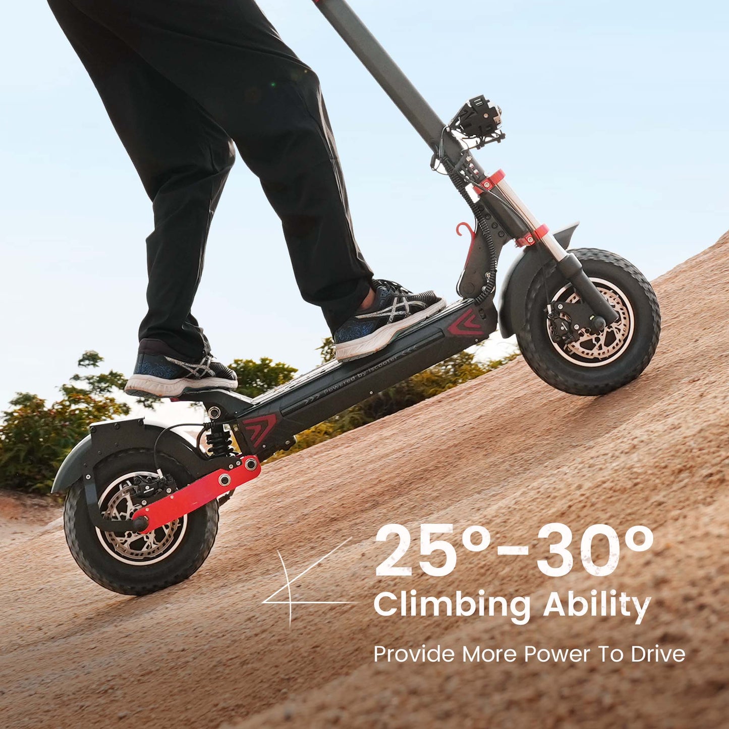 iScooter iX8 E-Scooter 2400w Dual Motor Off Road Electric Scooter