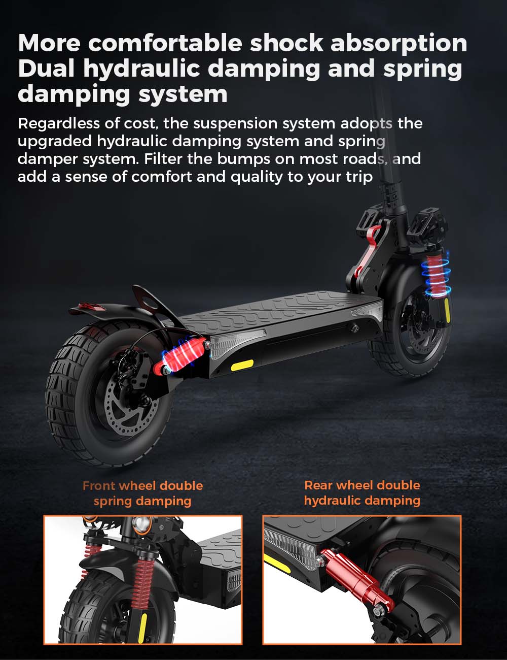 iScooter iX4 E-scooter Off Road 800W Motor for Adult