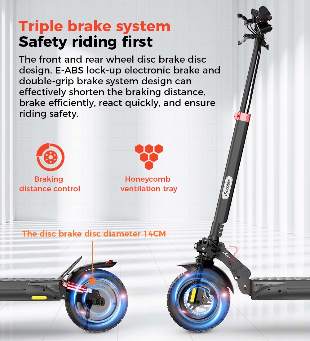 iScooter iX4 E-scooter Off Road 800W Motor for Adult