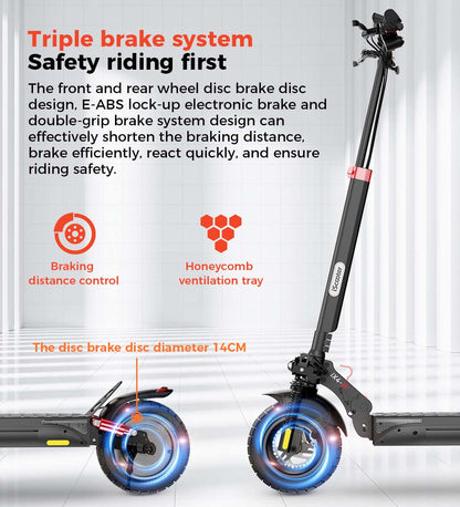 iScooter iX4 E-scooter Off Road 800W Motor for Adult