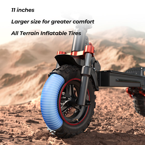 iScooter iX5S Off Road E-Scooter 1000W Peak Power