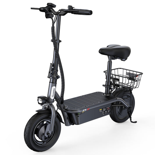 iScooter F3 Electric Scooter 1000W Motor with Seat | Commuter E-Scooters