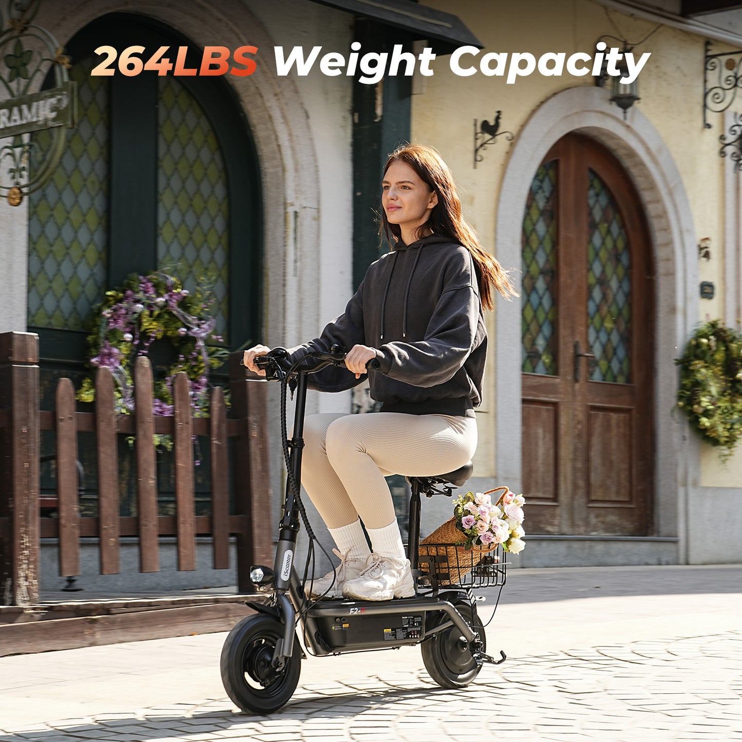 iScooter F3 Electric Scooter 1000W Motor with Seat | Commuter E-Scooters