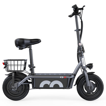 iScooter F3 Electric Scooter 1000W Motor with Seat | Commuter E-Scooters