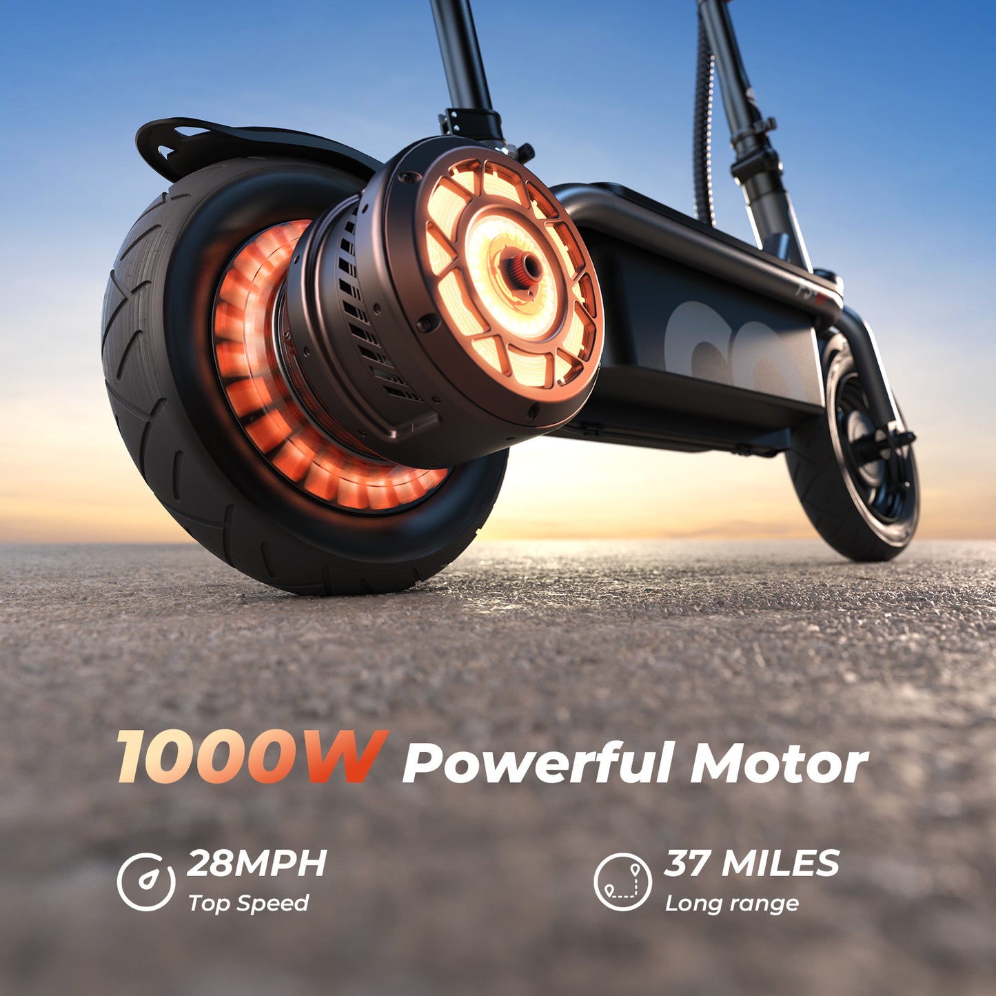 iScooter F3 Electric Scooter 1000W Motor with Seat | Commuter E-Scooters