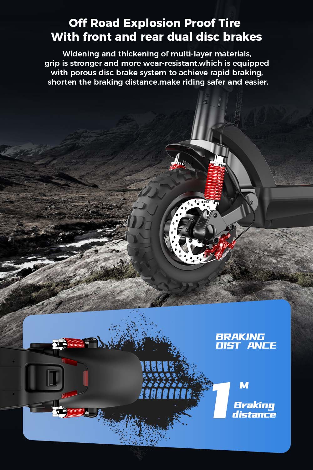 iScooter iX6 Off-Road Electric Scooter